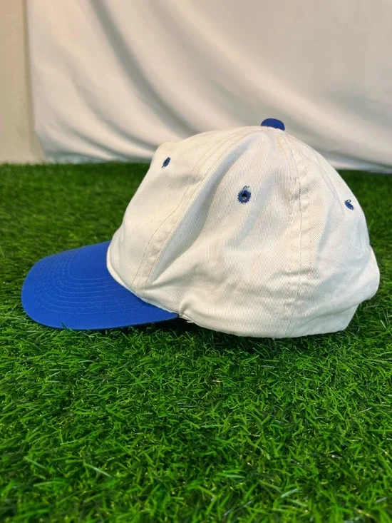 VTG Vintage 80s 90s Young An Company MLB Chicago Cubs White & Blue Snapback Hat - Picture 8 of 12